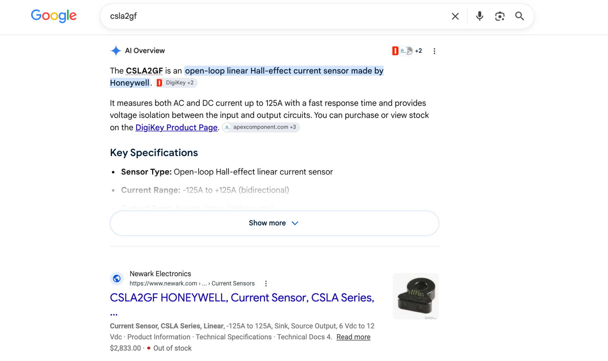 example manufacturing product AI overview